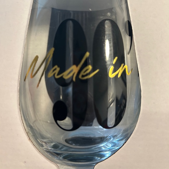 Wine glass set! Made in the 90’s - Picture 2 of 3